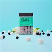Wally and Whiz Lakrids med Hyldeblomst & Solbær - Gourmet Vingummi Stor 240 g